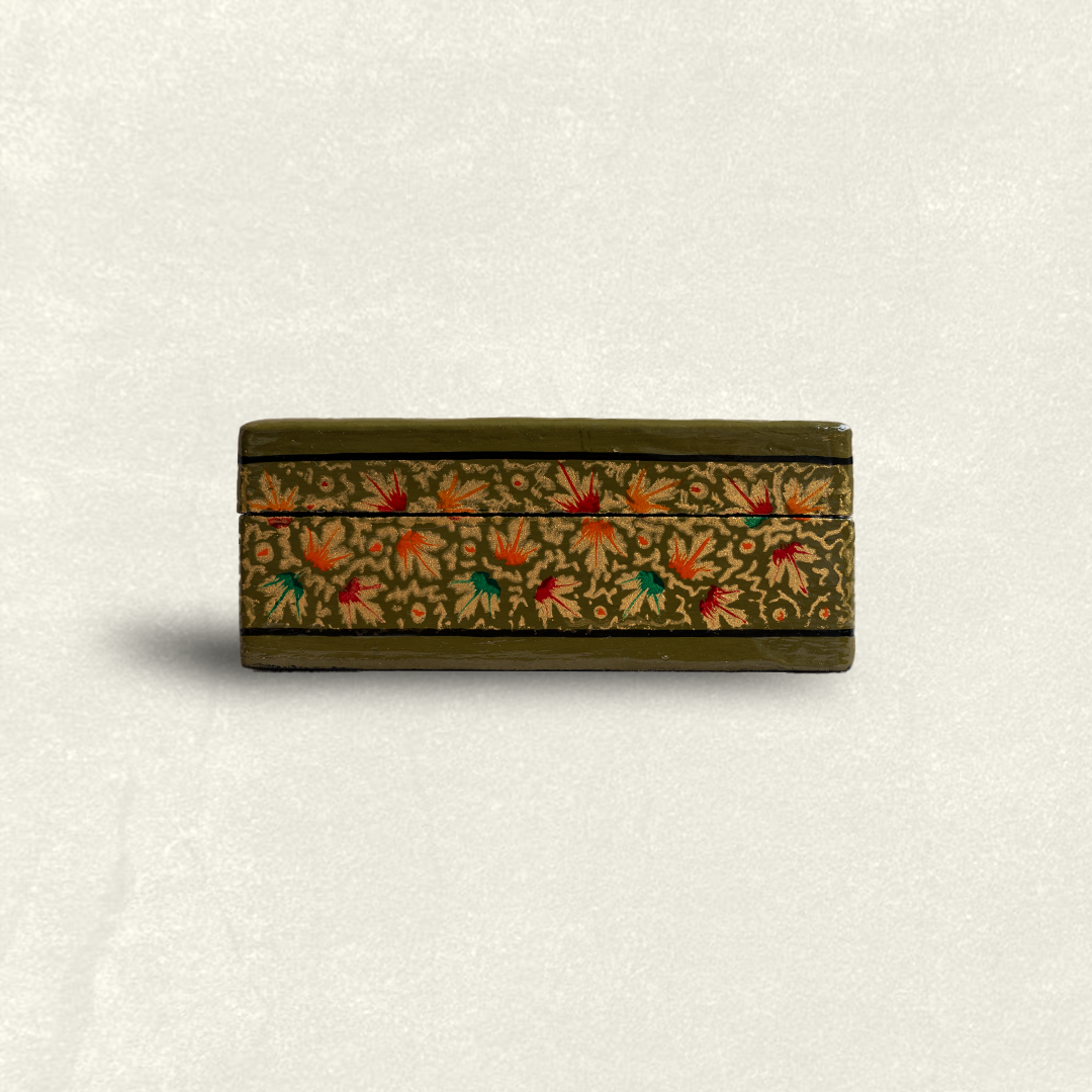 Olive Spring Coasters & Box