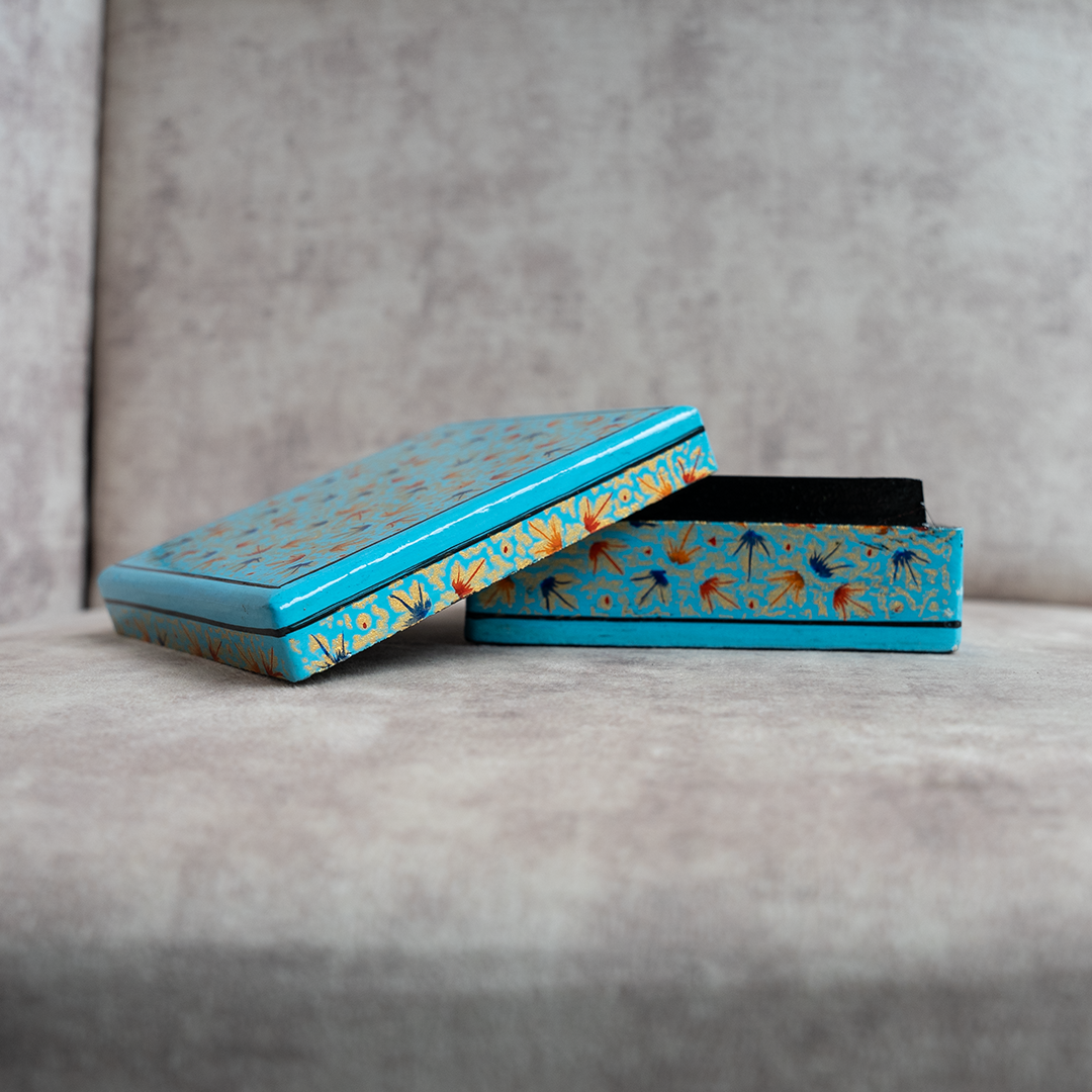 Crystalline Blue Coaster Set
