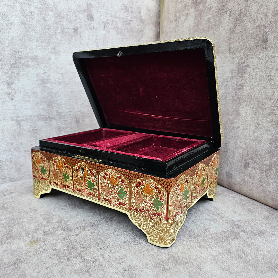 Ornate Bloom Jewellery Chest