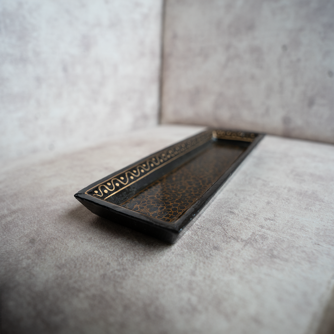 Noir Gold Tray