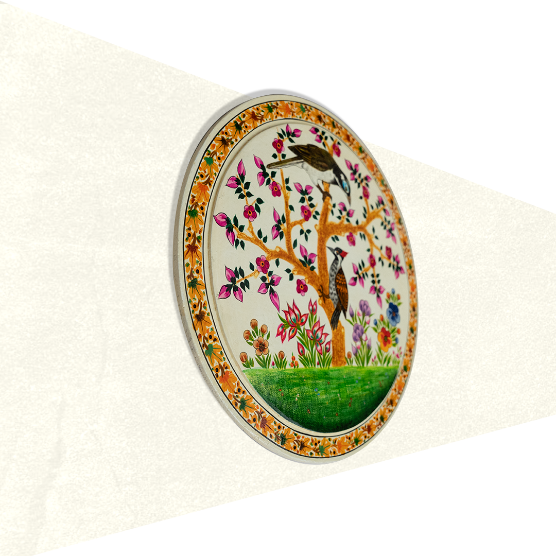 Perching Pair Plaque