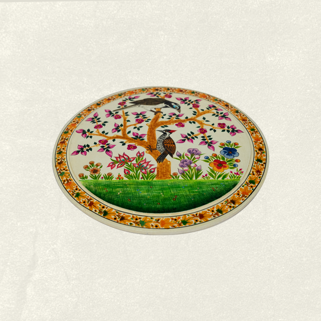 Perching Pair Plaque