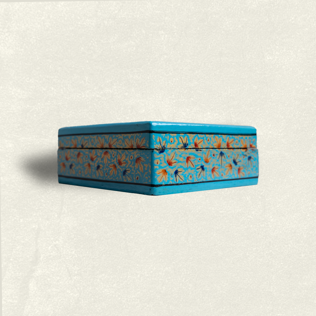 Crystalline Blue Coaster Set