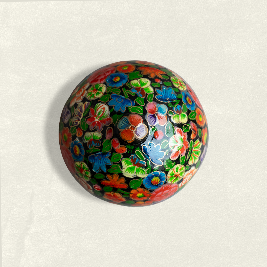 Floral Fantasy Powder Pot