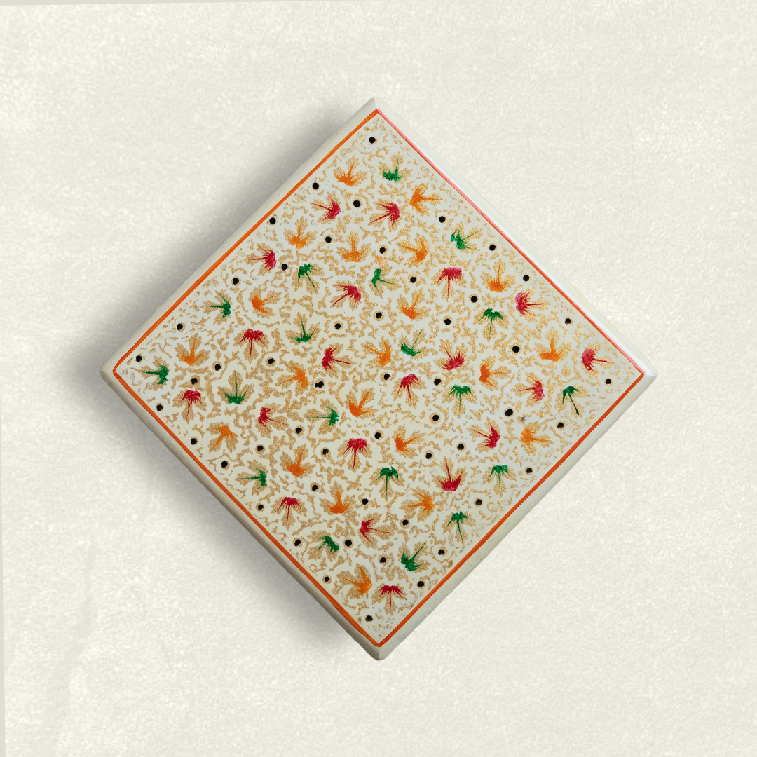 Ivory Speckle Coaster Set