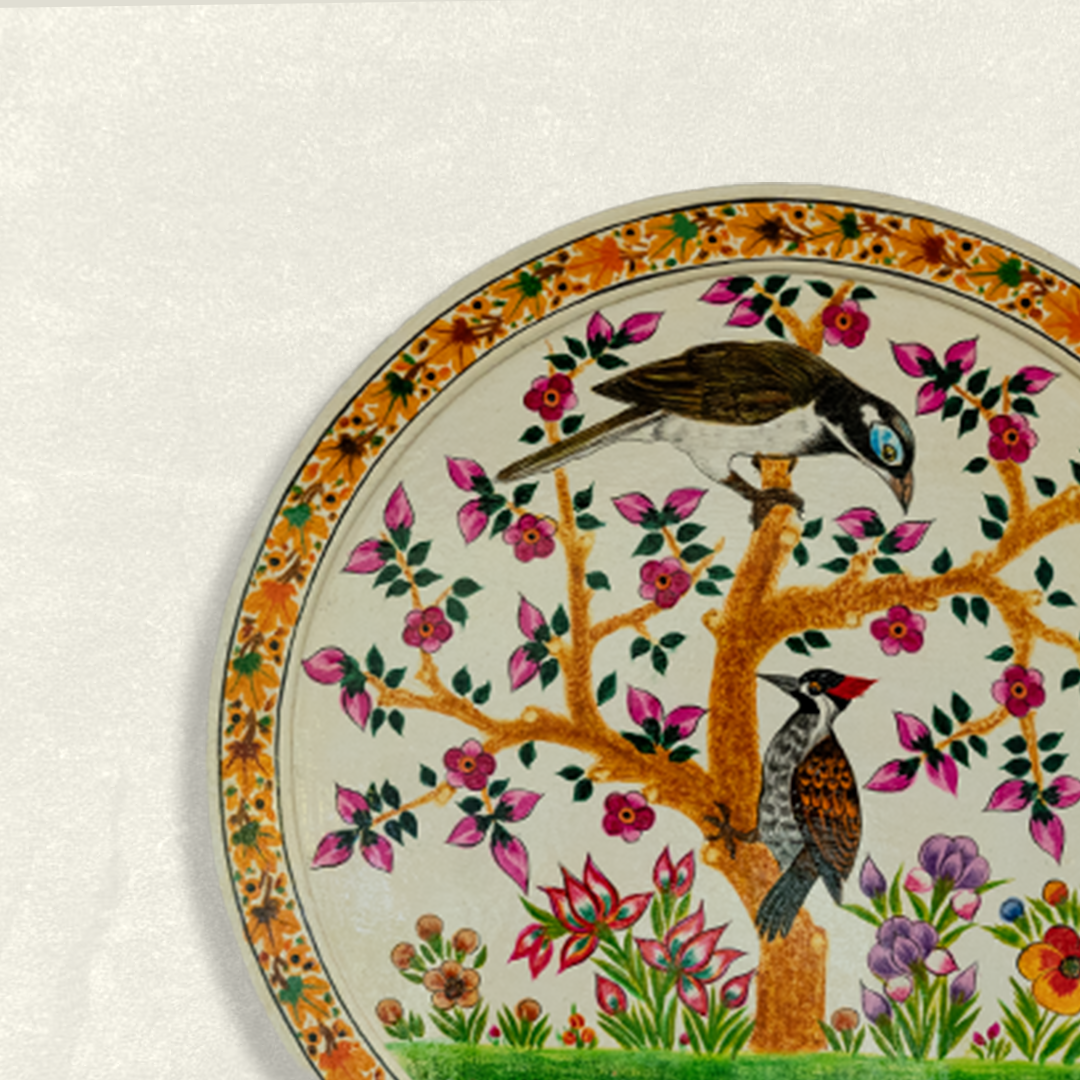 Perching Pair Plaque