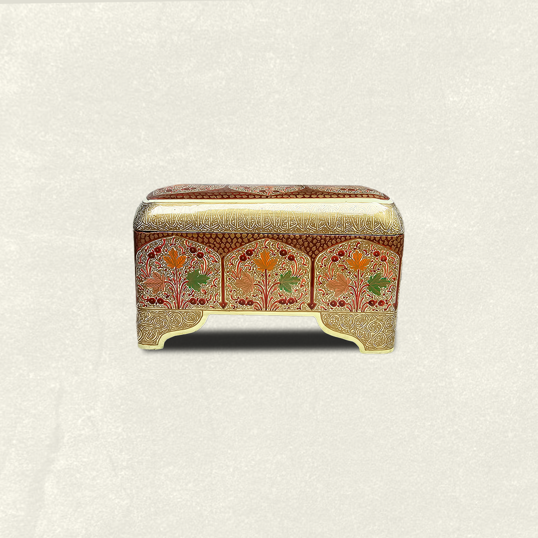 Ornate Bloom Jewellery Chest