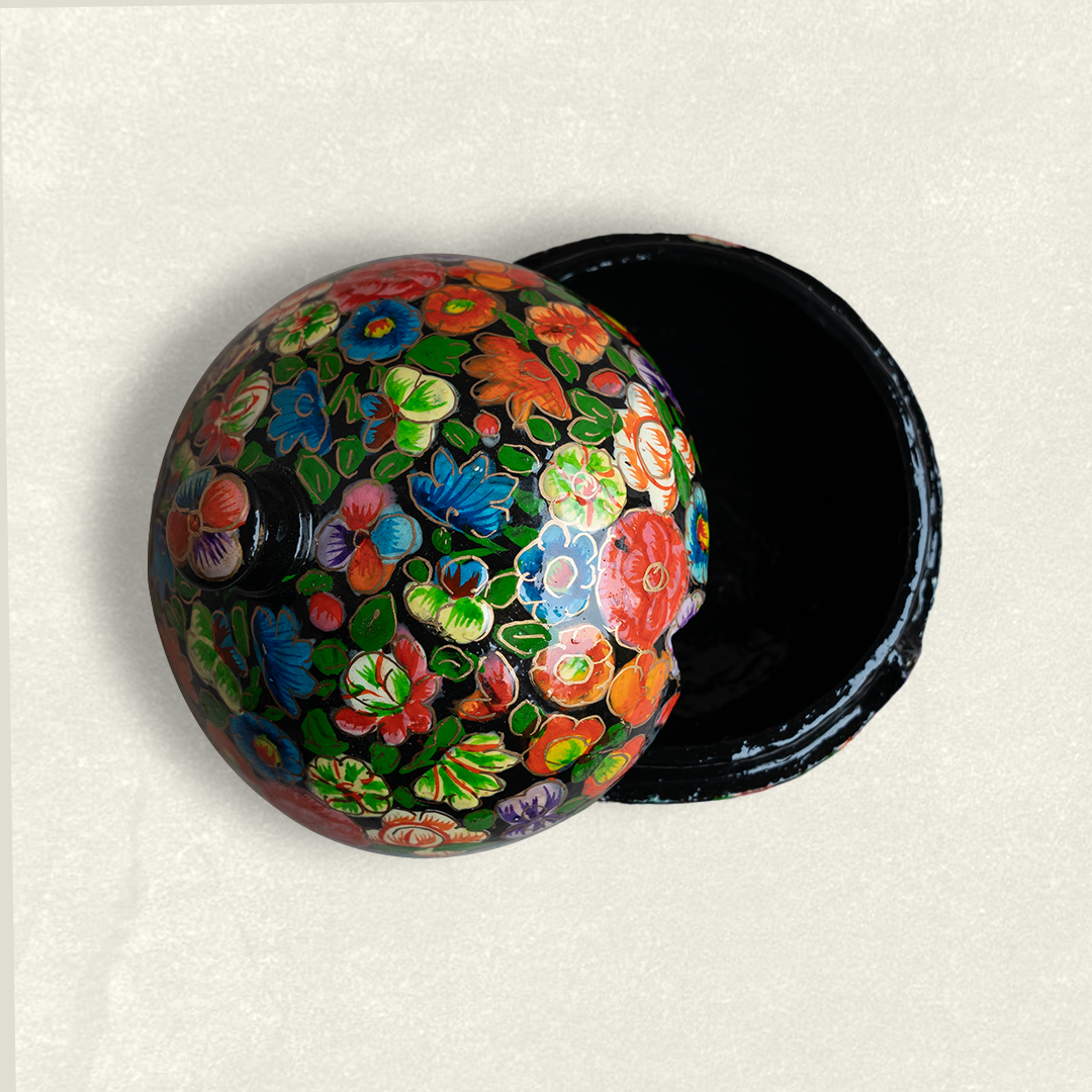 Floral Fantasy Powder Pot