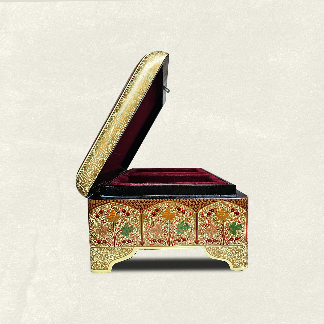 Ornate Bloom Jewellery Chest