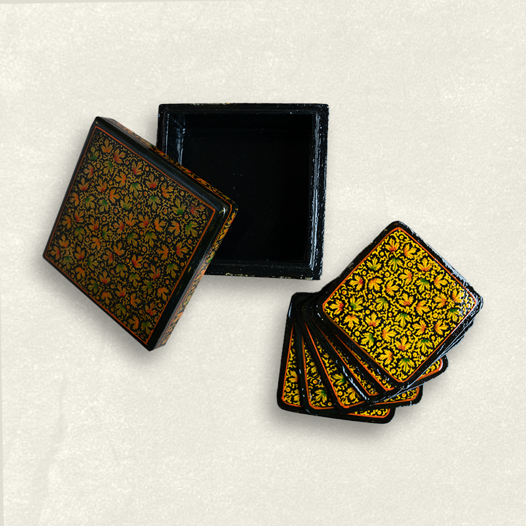 Onyx Bloom Coaster Ensemble