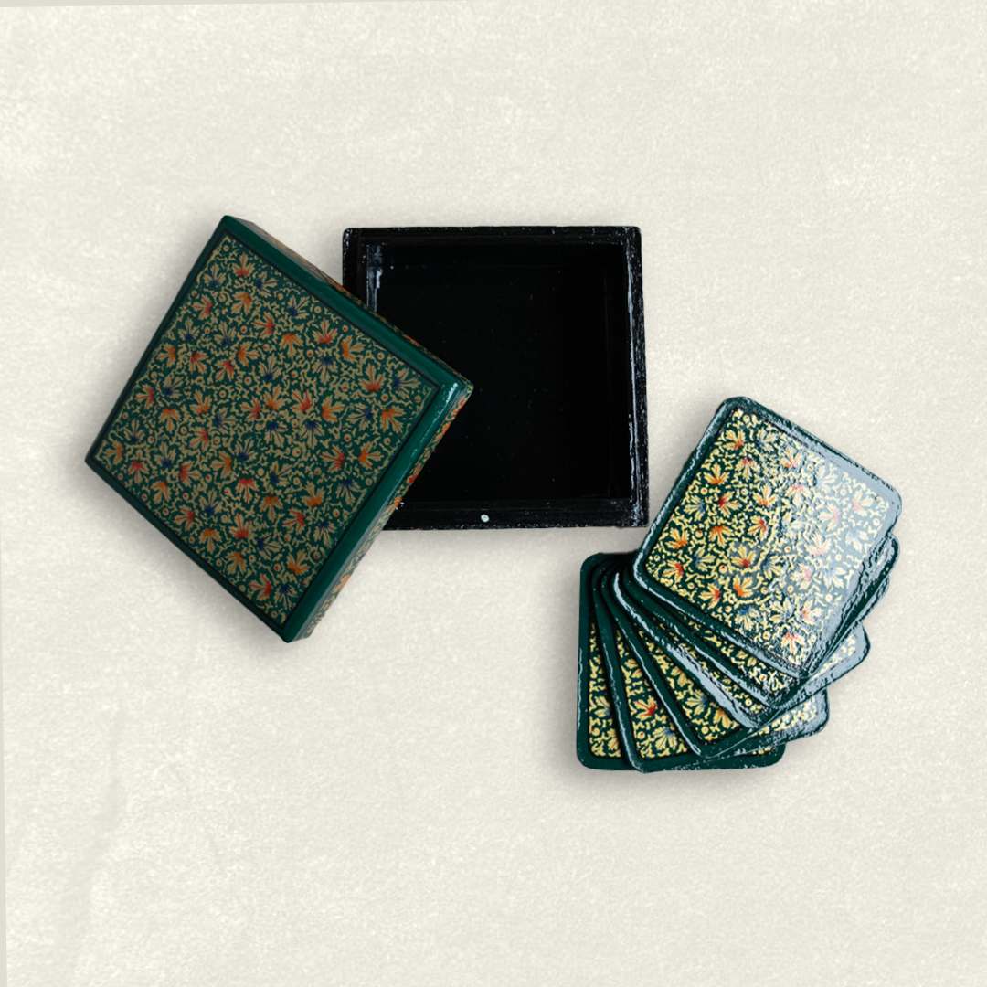 Chinar Bloom Coasters