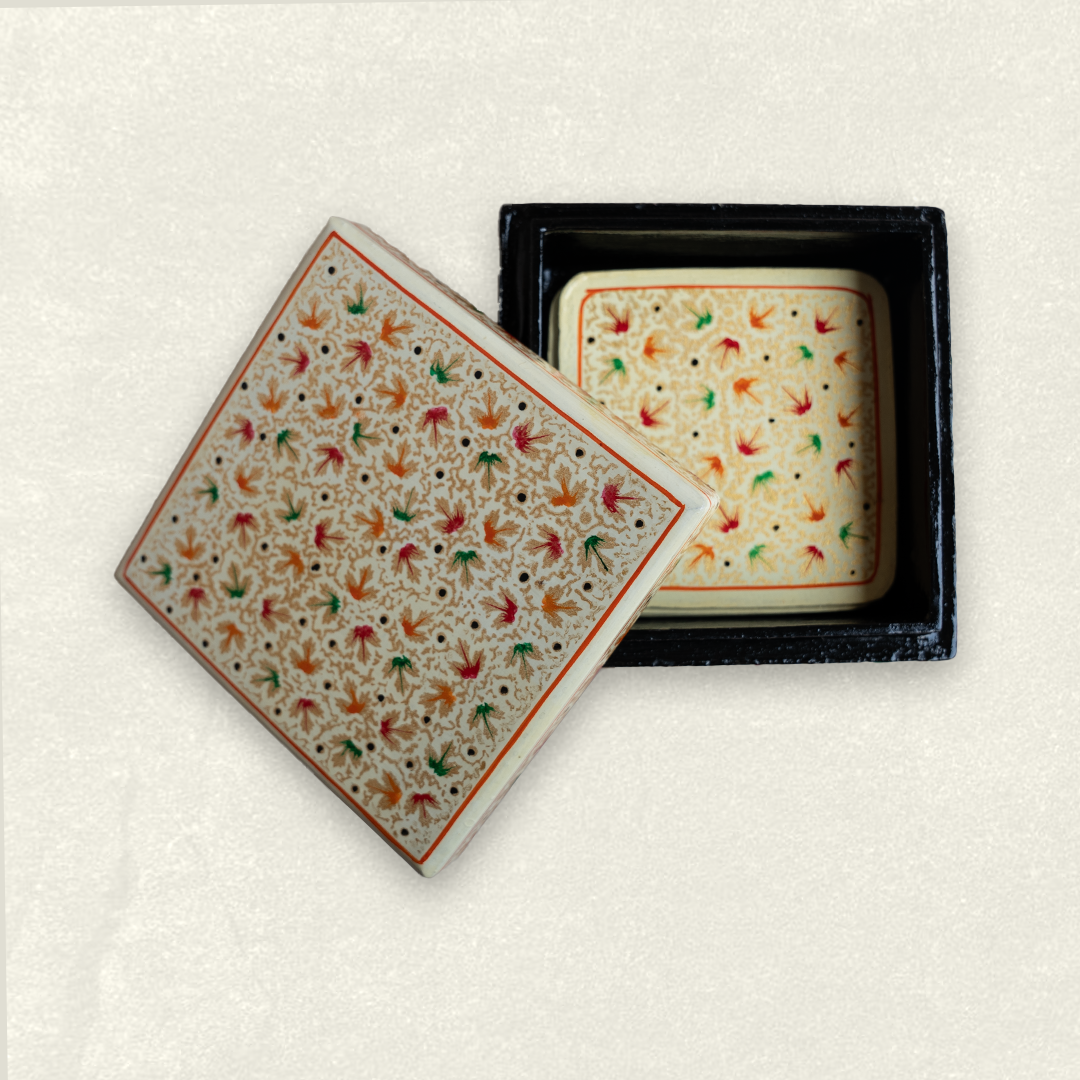 Ivory Speckle Coaster Set