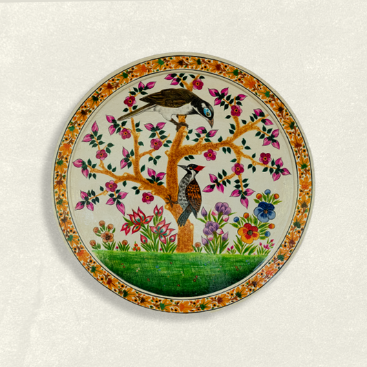 Perching Pair Plaque