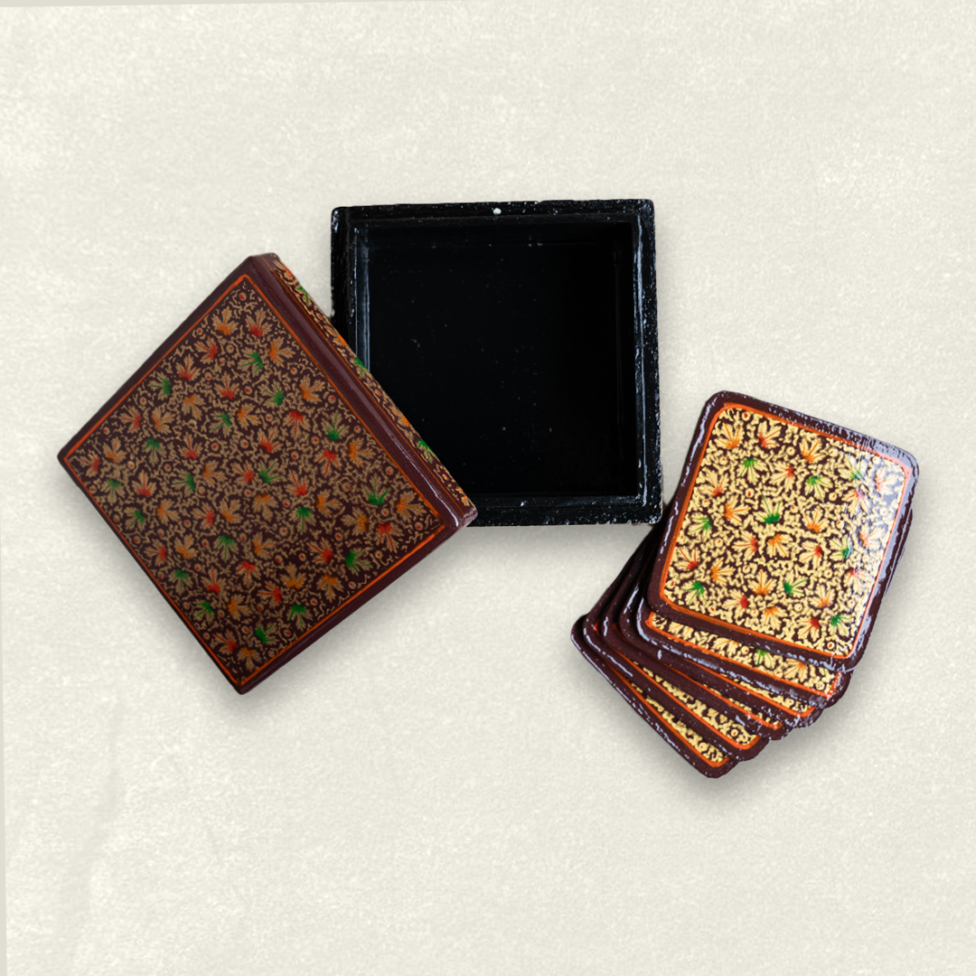 The Intaglio Floral Coasters